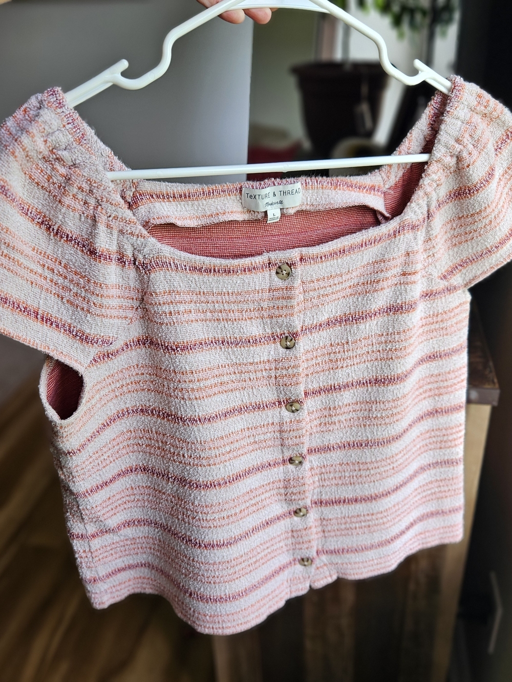 Madewell Texture And Thread Top
